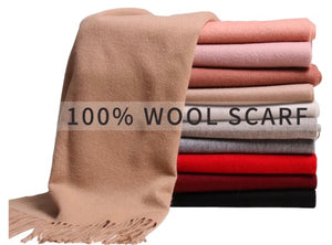 PURE WOOL SCARF