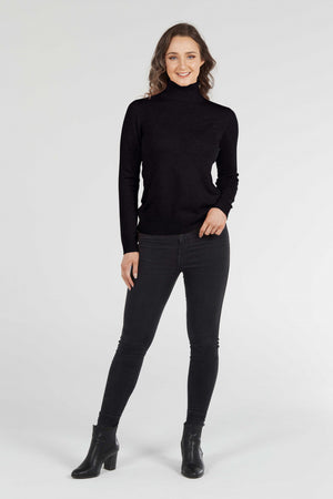 ESSENTIAL ROLL NECK PULLOVER